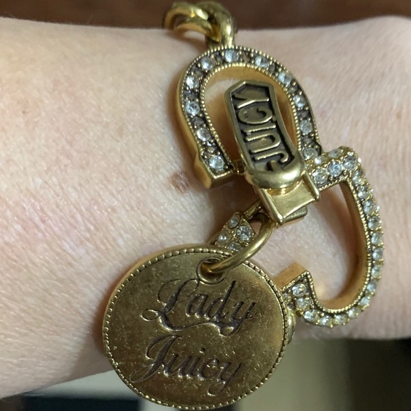 jewelry Juicy Couture gold plated chain link bracelet - Picture 10 of 16